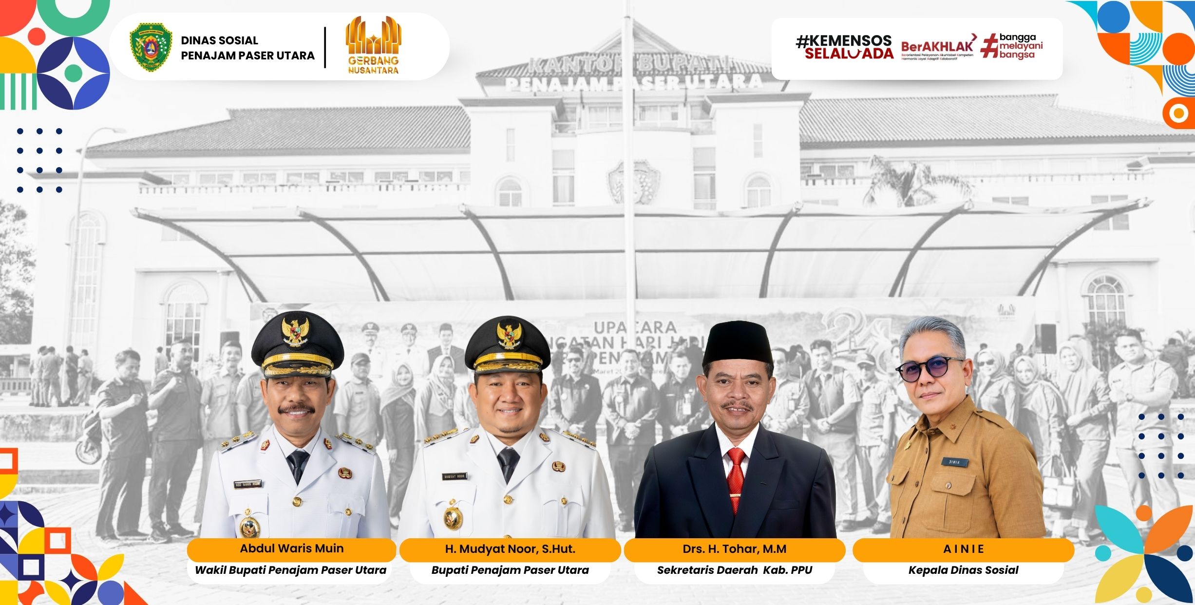 DENGAN SEPENUH HATI, ADIL, DAN TANPA DISKRIMINASI kepada seluruh masyarakat sesuai dengan ketentuan peraturan perundang-undangan yang berlaku.